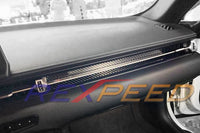 Rexpeed Carbon Fiber Steering Wheel Logo & Trim for 2020 Supra (TS02/TS02D)