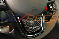 Rexpeed Carbon Fiber Steering Wheel Logos for 2020 Supra (TS02A/TS02D)