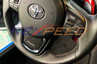 Rexpeed Carbon Fiber Steering Wheel Badge for 2020 Supra (TS02A)