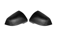 Rexpeed Dry Carbon Fiber Mirror Covers for 2020+ Supra GR (Matte TS14M)