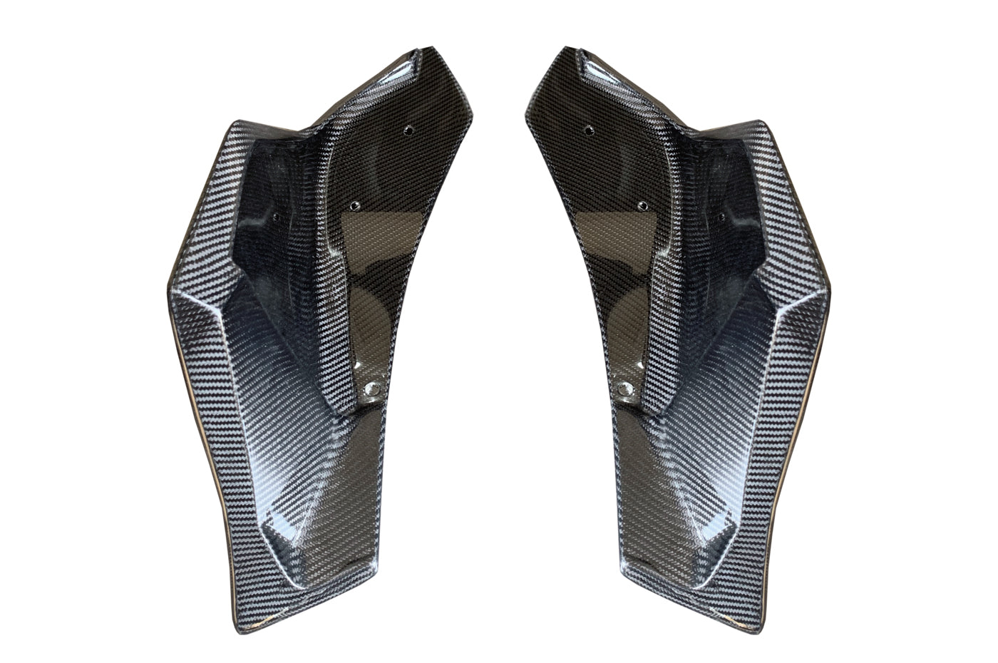 TS25 Rexpeed Supra GR V3 Carbon Fiber Rear Bumper Side Spats