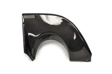 VL-ER-2 Voltex Carbon Fiber Exhaust Shield for JDM Evo IX Bumper