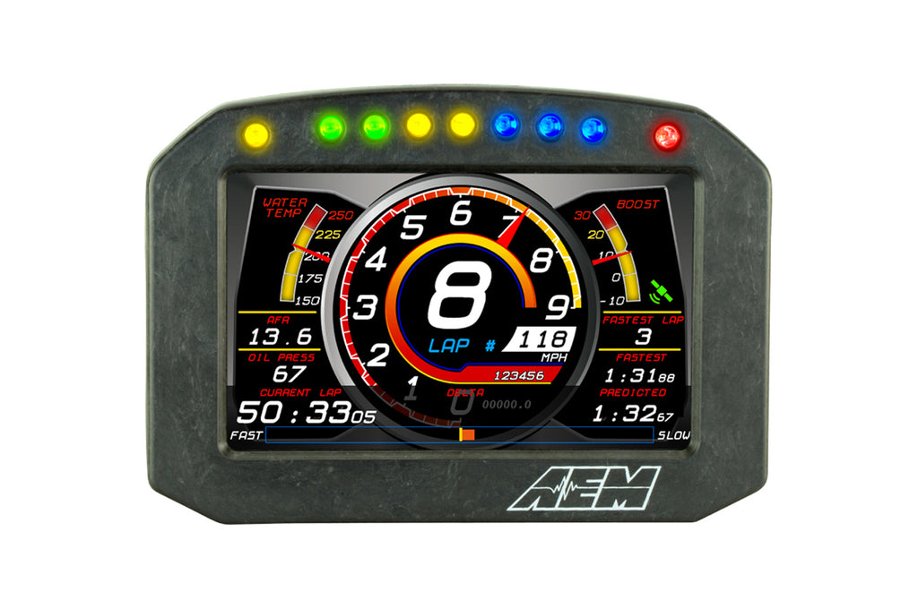 AEM CD5F Carbon Digital Racing Flat Dash Display