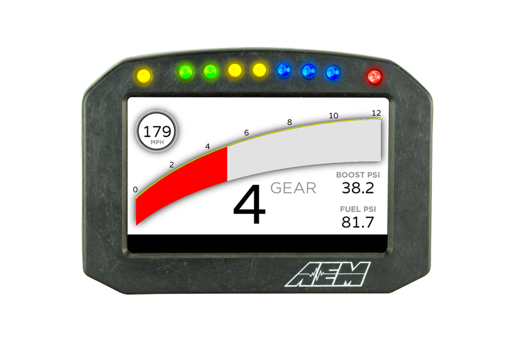 AEM CD5F Carbon Digital Racing Flat Dash Display