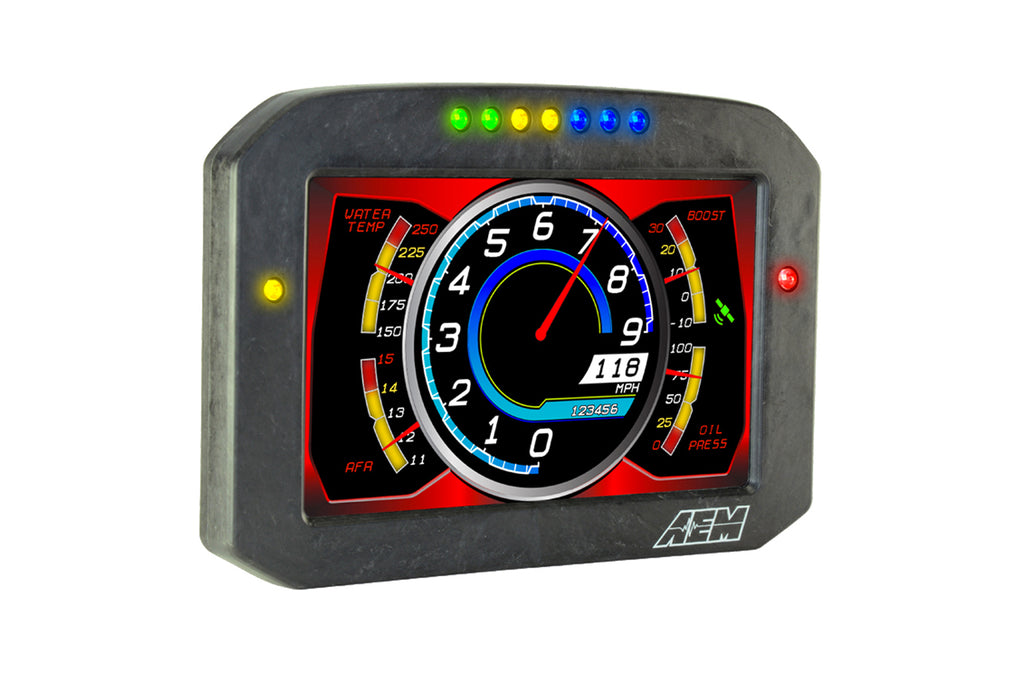 AEM CD-7F Flat Carbon Digital Racing Dash Display