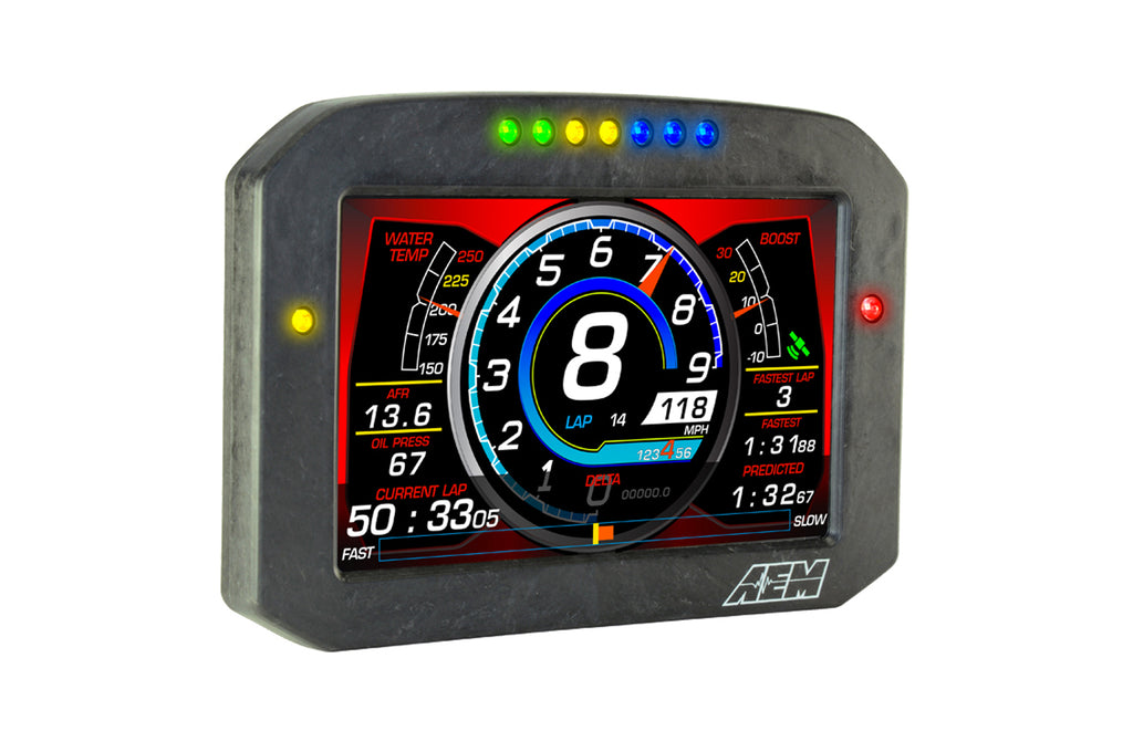 AEM CD-7F Flat Carbon Digital Racing Dash Display