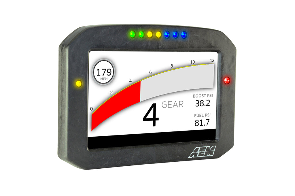 AEM CD-7F Flat Carbon Digital Racing Dash Display