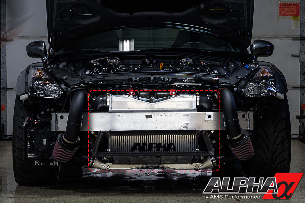 Ams Sticker Alpha Performance AMS Alpha Performance R35 GTR Race Intercooler