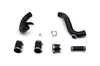 AMS Evo X Lower Intercooler Pipe for TiAL QR (Black)