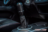 AMS Extended Black Delrin Shift Knob with AMS Logo M10x1.25 (Carbon Fiber is pictured installed)