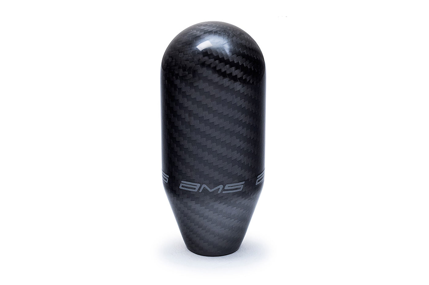 AMS Performance 01-07 Mitsubishi EVO VII/VIII/IX/X 5 Speed Carbon Fiber Shift Knob w/Logo
