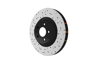 DBA 4000 XS Cross Drilled Slotted Rotor for Focus RS MK3