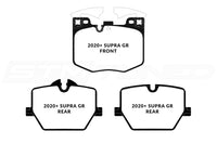 EBC Supra GR Redstuff Brake Pads DP32302C DP32415C