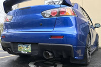 ETS Dual Exit Exhaust with V3 Quiet Muffler for Evo X