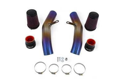 ETS Titanium SD Intake for R35 GTR with Burned Blue Finish