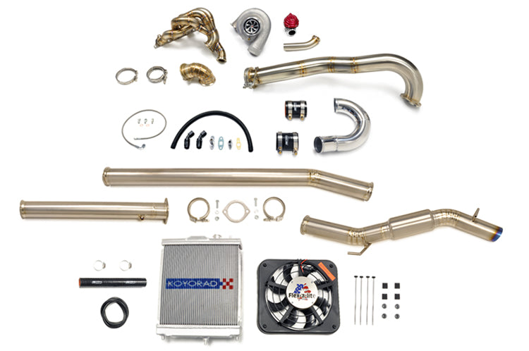 Evo 7 8 9 6870 V Band Forward-Facing Turbo Kit