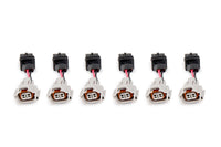 FIC Plug & Play Denso to EV1 Injector Adaptors Set of 6 (PADPDtoJ6)