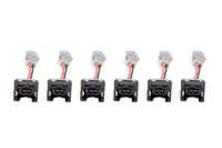 FIC Plug & Play EV1 to Denso Adaptors Set of 6 (PADPJtoD6)