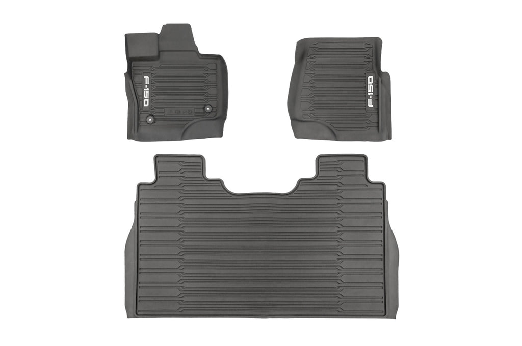 Weather Mat Ford OEM All Weather Floor Mats F150/Raptor (ML3Z1613300AA)