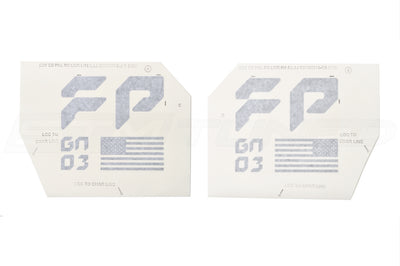 Ford Performance GN03 USA Fender Logos for F150 Raptor 2021-2022