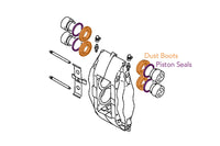 Caliper Dust Boots vs Caliper Piston Seals
