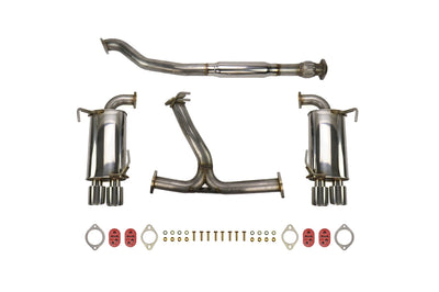 GrimmSpeed Cat Back Exhaust for 2011-2021 WRX/STi (Resonated 070033)