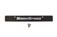 GrimmSpeed Front License Plate Delete for 2006-2014 WRX/STi (094079)