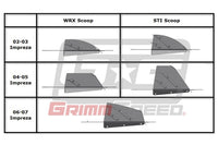 GrimmSpeed Top Mount Intercooler Splitter for 02-07 WRX/STi