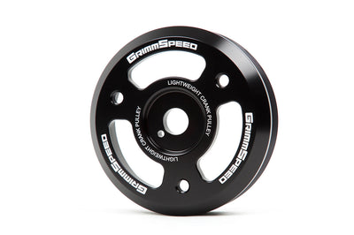 GrimmSpeed Lightweight Crank Pulley for 15+ WRX / BRZ FRS 86 (095023 Black)
