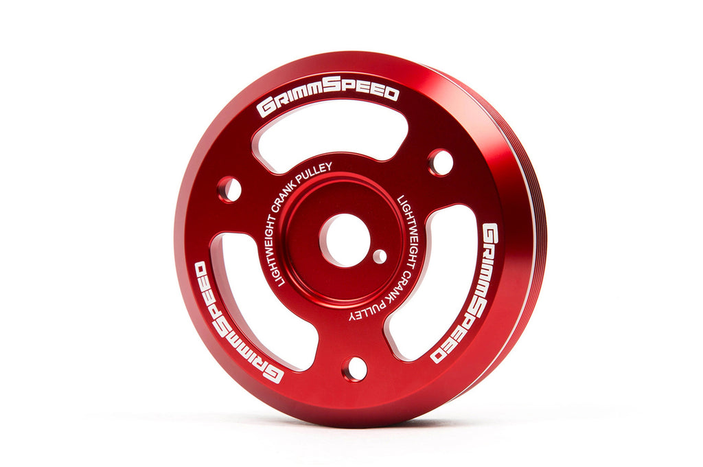 Grimmspeed Rims GrimmSpeed Lightweight Crank Pulley for 15-21 WRX / BRZ