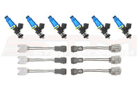 ID2000 Fuel Injectors for 3000GT & Stealth (2000.60.11.D.6 with 90.5 Plug & Play Clips)