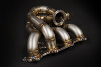 JMF 1G/2G DSM Top Mount V-Band Exhaust Manifold