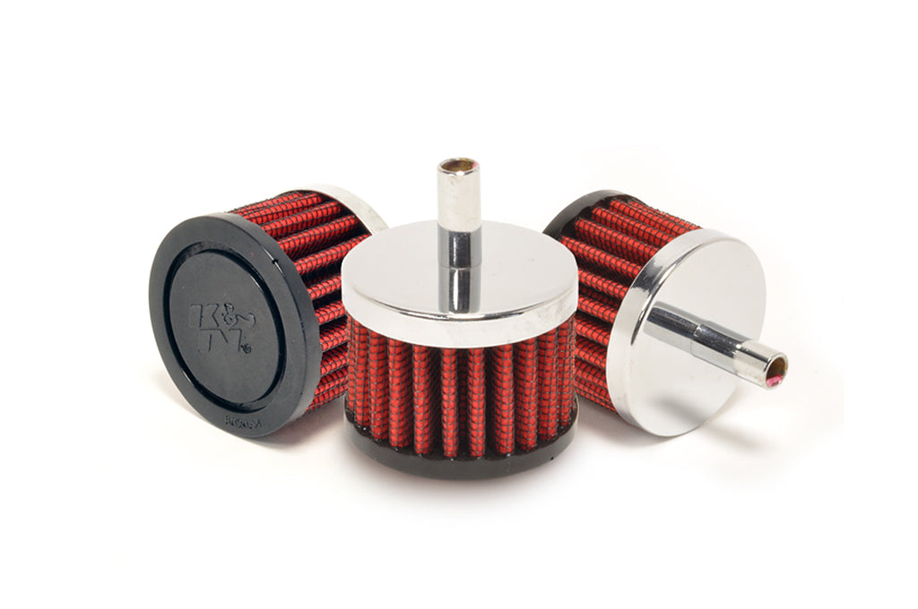 K&N Crankcase Breather Filters with Steel Base
