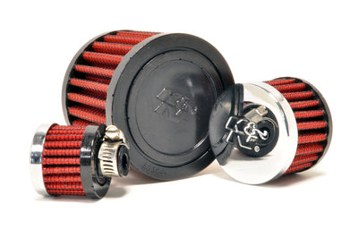 K&N Breather Filters with Rubber Base