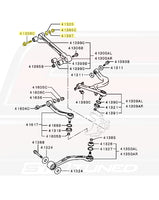  Evo 7/8/9 Rear Camber Adjustment Bolts Diagram