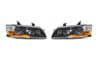 Mitsubishi OEM Evo 8 JDM MR HID Headlights (Matte Black)