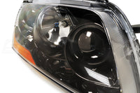 Evo 9 JDM MR NON-HID Black Chrome Headlights