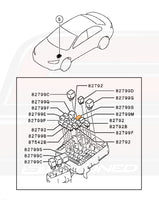 Mitsubishi Upgraded Fuel Pump Relay for Evo X (8627A049)