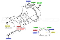 STM OEM Transmission to Engine Bolt Kit for Evo 4-9