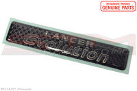 8011A251 Mitsubishi Console Badge JDM Carbon Fiber - Evo 7/8/9