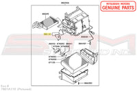 7801A110 Mitsubishi HVAC Control Damper Link Gears - Evo 8/9