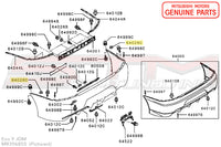 MR396855 Mitsubishi Rear Bumper Bolt Gasket - Evo 7/8/9