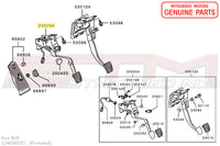 Mitsubishi Clutch Pedal Assembly (NON ABS) - Evo 8/9