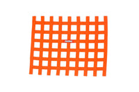 RaceQuip Non-SFI Ribbon Window Net Orange (721045)