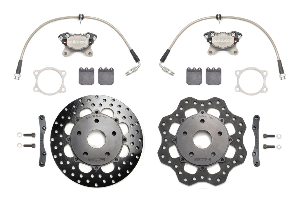 Drag Racing Rear Brakes STM Lightweight Rear Drag Brake Kit for 2022 WRX