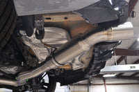 RS3 Full 3.5 Inch Titanium Exhaust Installed