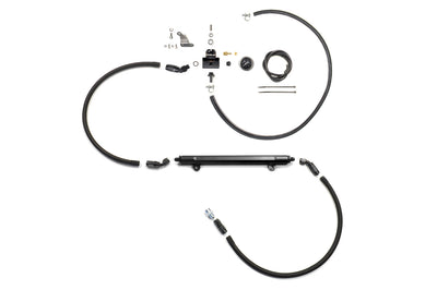 STM Fuel Feed and Return Kit with Rail for Evo 8/9 (Black)