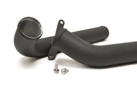 STM Evo X Stainless Upper Intercooler Pipe Kit (Wrinkle Black)