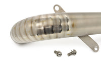 STM Evo X Upper Intercooler Pipe Kit (Bare Titanium)