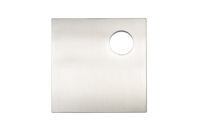 STM-LC-004 Fabrication Evo 7/8/9 Square Catch Can Plate (1 Hole)